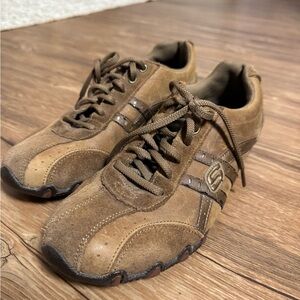 Skechers Brown Casual Shoes